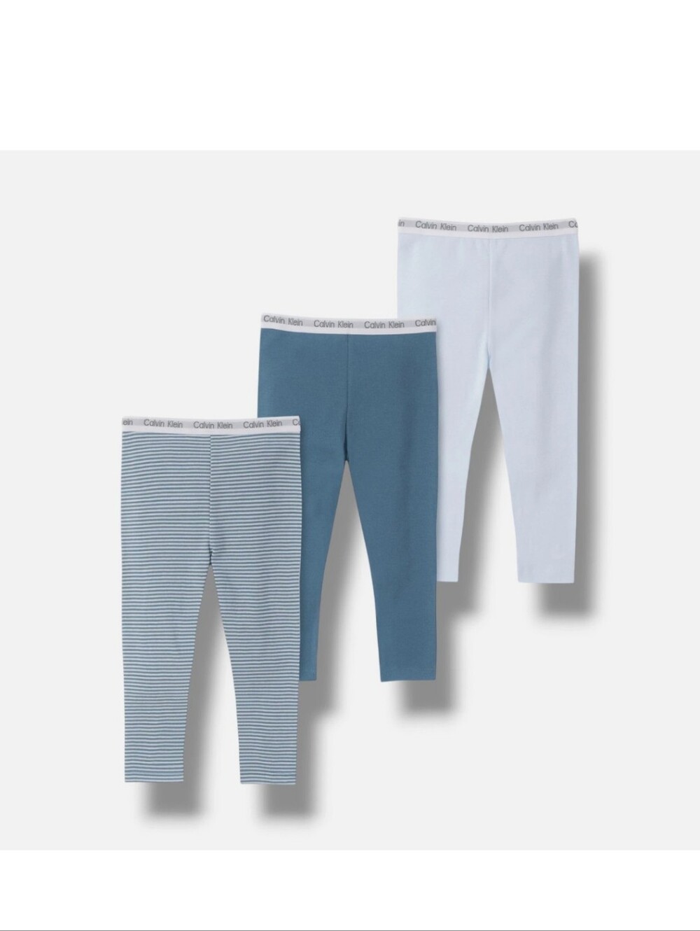 Calvin Klein Baby Boy's Layette Pants 100% Organic Cotton 3-Pack Size 12M